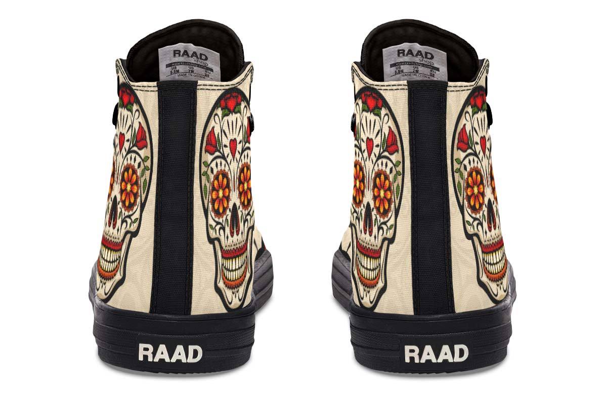 Printed Couple High Top Canvas Shoes - Imagen 3