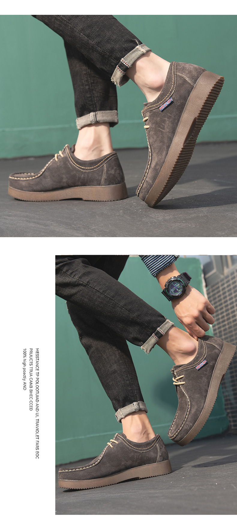 Nuevas zapatillas de cuero estilo británicos, estilo retro - Imagen 6