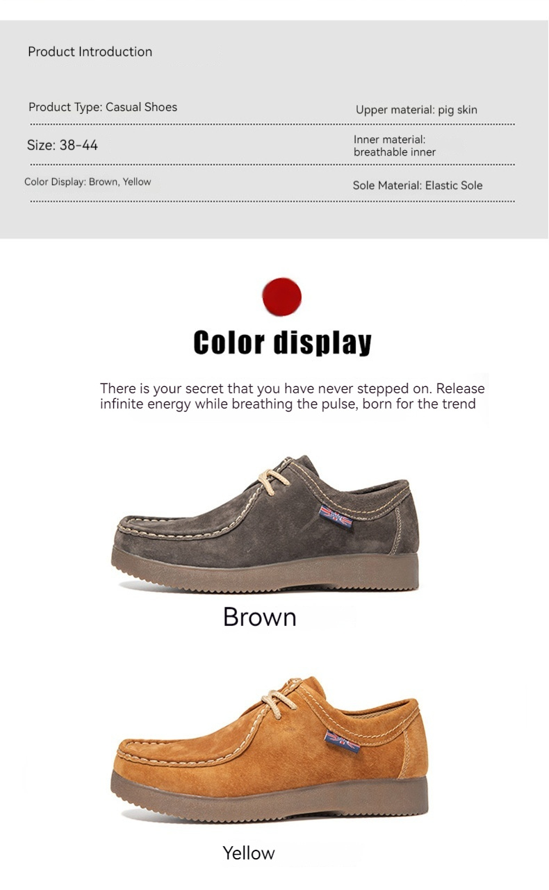 Nuevas zapatillas de cuero estilo británicos, estilo retro - Imagen 4