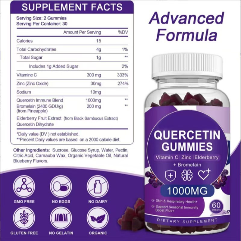 Gomitas de quercetina - Imagen 4