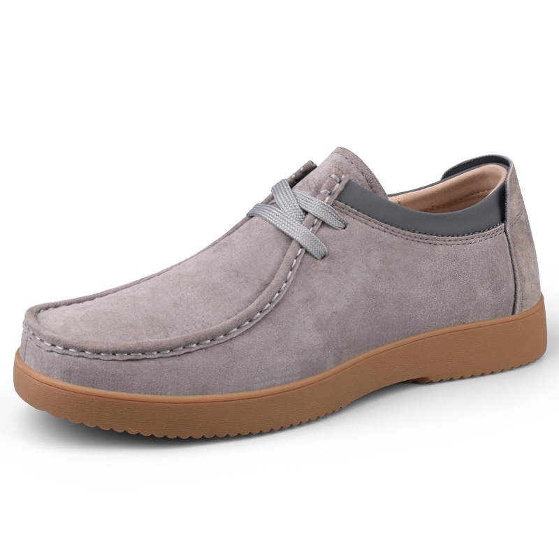 Zapatos casuales para hombre, cuero con cordones, estilo Británicos. - Imagen 6