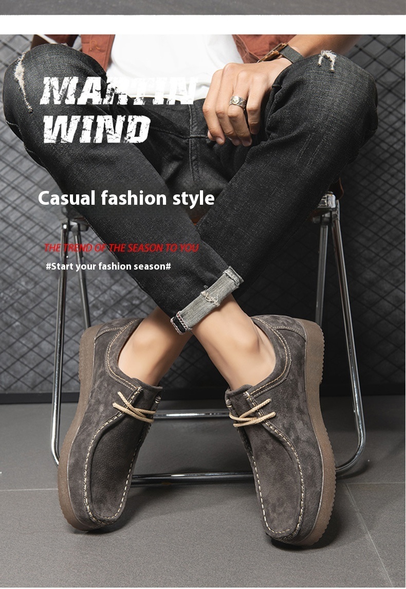 Nuevas zapatillas de cuero estilo británicos, estilo retro - Imagen 8