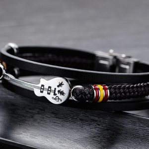Pulsera de guitarra masculina