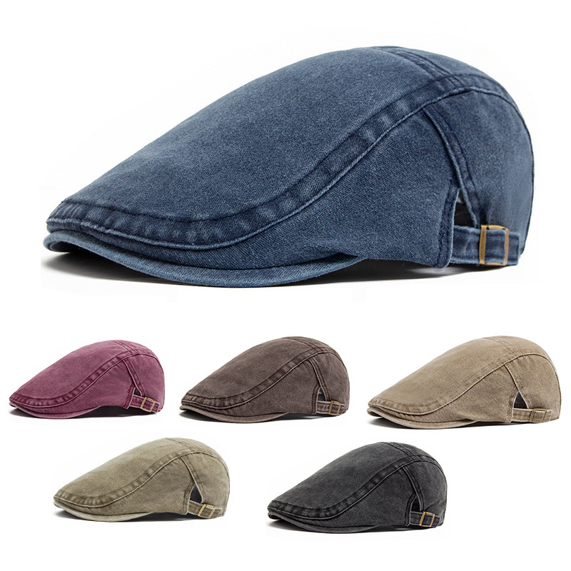 Retro, Boina, gorra de béisbol casual de la moda,