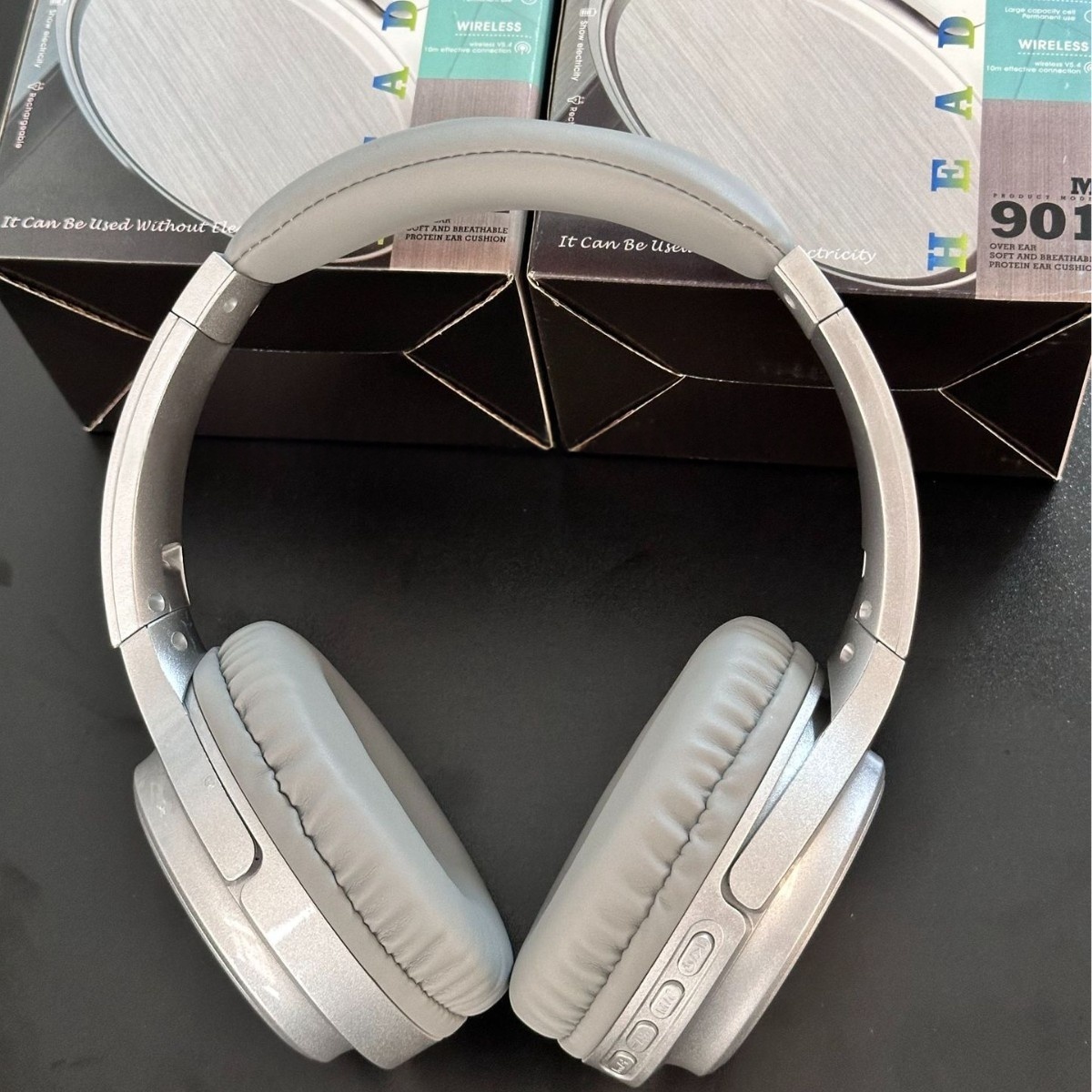 New 901 American-style Retro Over-ear Metal Headphones - Imagen 2