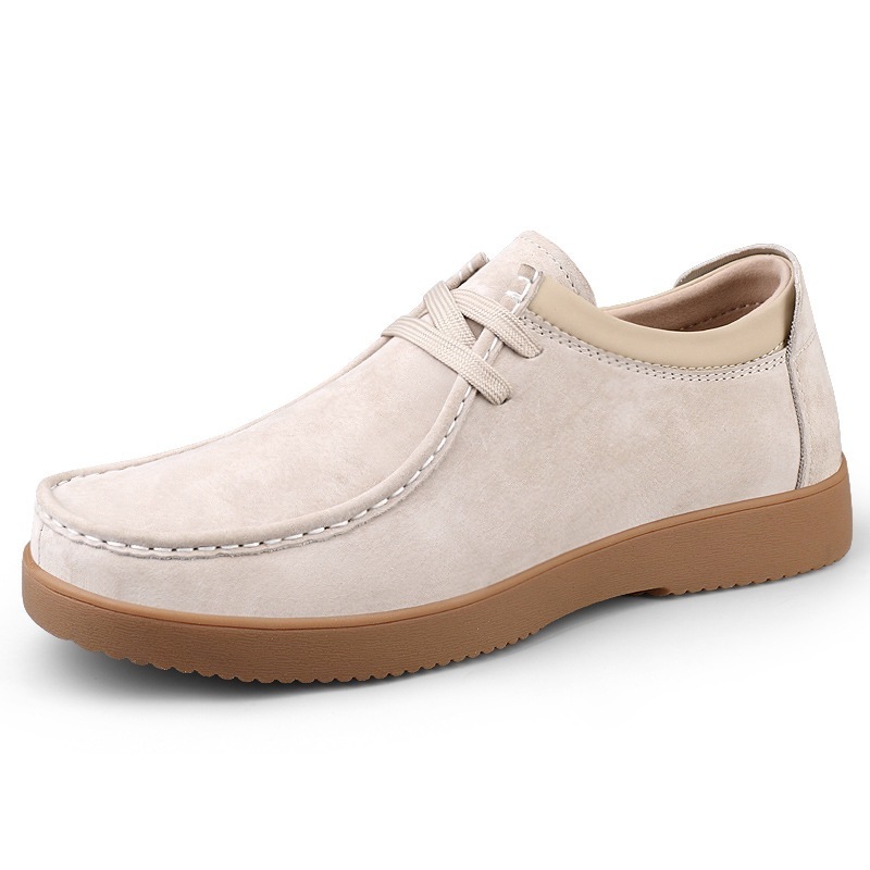 Zapatos casuales para hombre, cuero con cordones, estilo Británicos. - Imagen 4