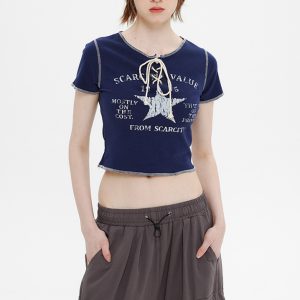 Camiseta Top Strap American Retro Shoulder
