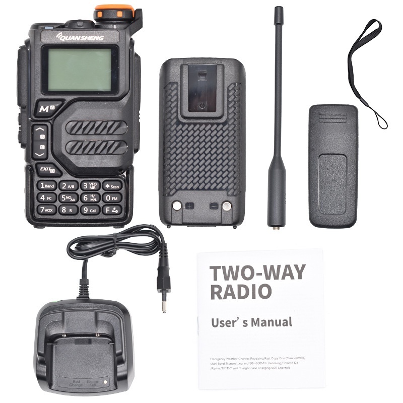 Walkie-Talkie Lithium Battery Frequency Outdoor Self-driving Multi-band - Imagen 10