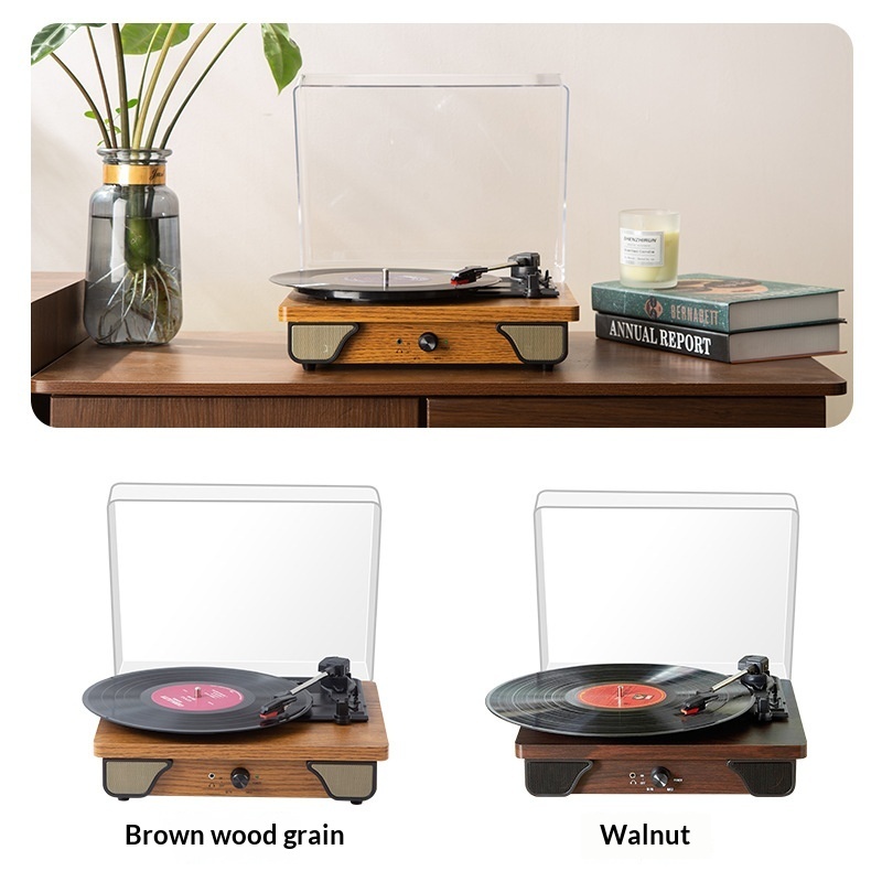 Portable Bluetooth Speaker Turntable Bluetooth Speaker - Imagen 3