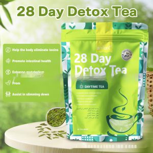 Té Detox Adelgazante de 28 Días para Acelerar el Metabolismo y Limpiar los Intestinos