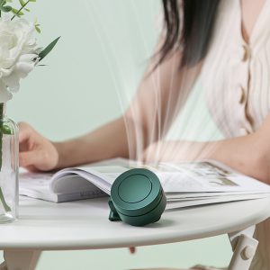 Ventilador pequeño portátil, ultrasilencioso y con clip de sujeción