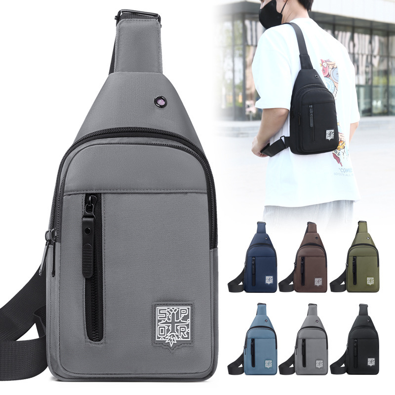 Crossbody Bag Casual Stylish Bag Shoulder Chest Bag - Imagen 10
