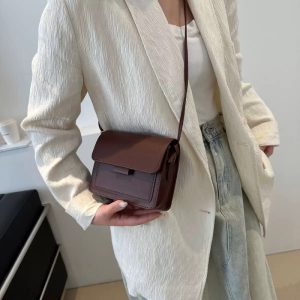 Versatile Retro Shoulder Crossbody Bag